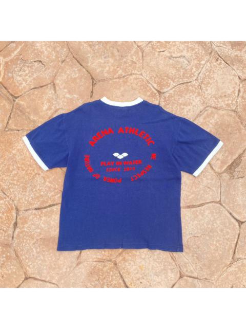 Other Designers Vintage Faded Arena Athletic Embroidered Tee