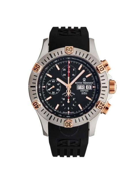 Other Designers Revue Thommen Air Speed XL Chronograph Automatic Black Dial Men's Watch 16071.6859
