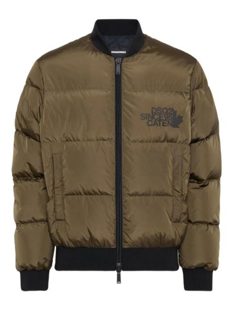 DSQUARED2 `Easy` Puffer Bomber Jacket