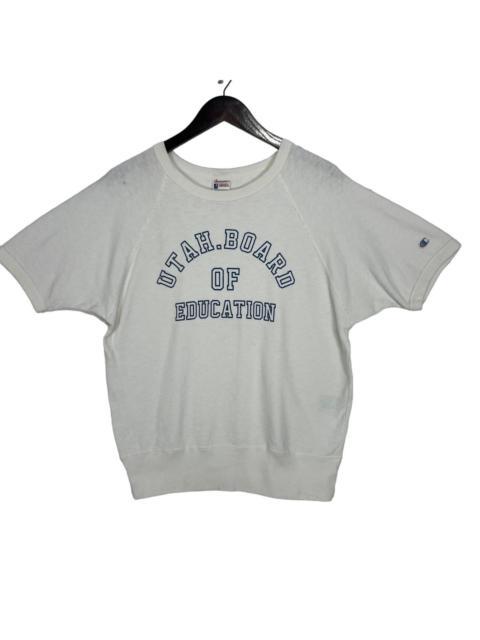 Champion Vintage Champion Utah Board Education Sweatshirt ShortSleeve
