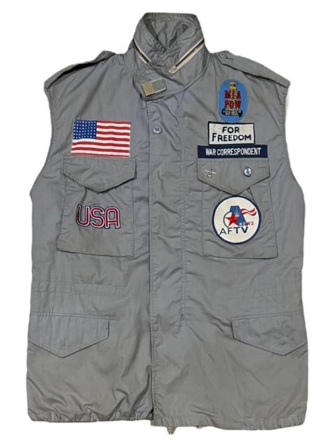 Other Designers VERY RARE VINTAGE VEST WAR CORRESPONDENT AFTV