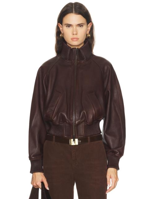 Polo Ralph Lauren Leather Bomber Jacket