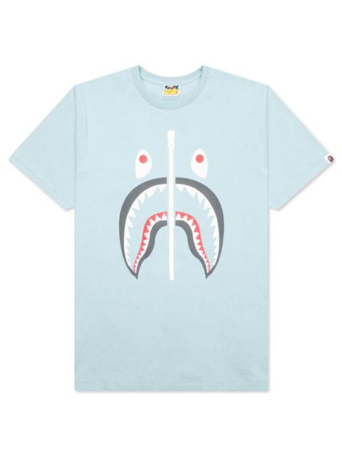 A BATHING APE® SHARK TEE - SAX