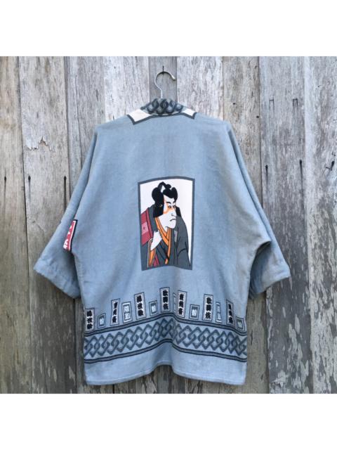 Other Designers Vintage - Rare!!Vintage Japanese Kimono Kabuki Art