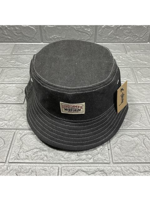 Stüssy Stussy Canvas Workgear Bucket Hat Black