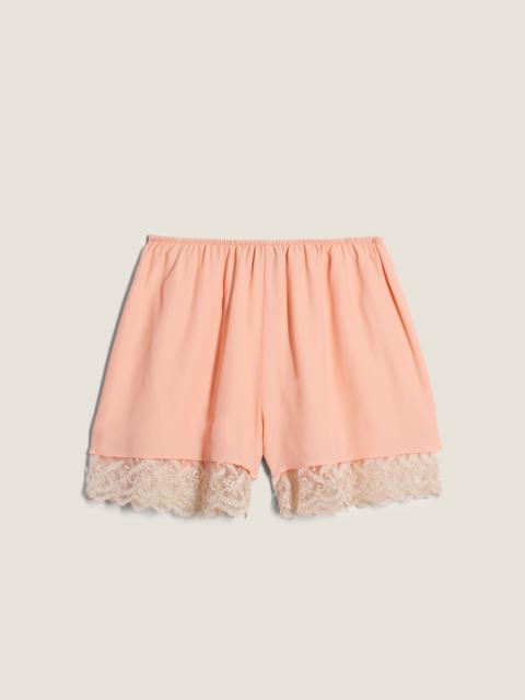 Simone Rocha Lace Trim Negligee Shorts