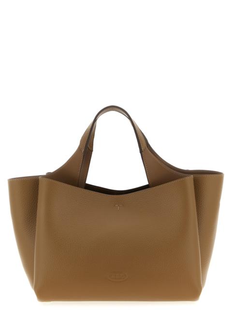 Tod's Mini Leather Handbag Hand Bags Brown