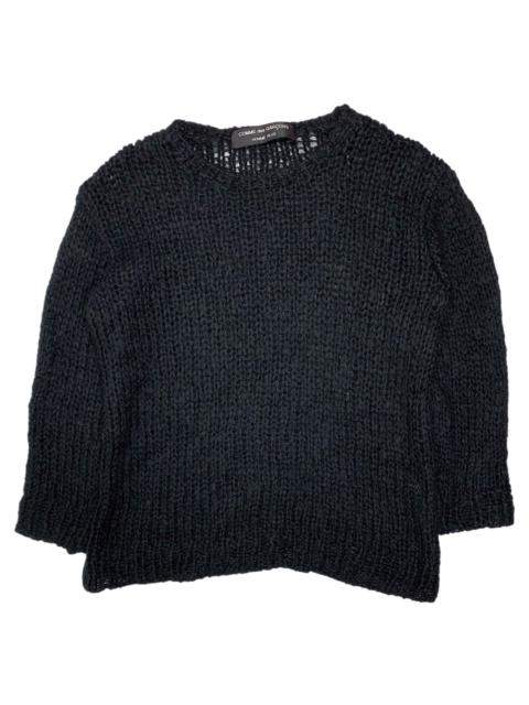 Comme Des Garçons AW91 Mesh Knit Wool Sweater