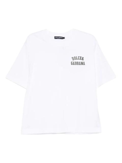 Dolce & Gabbana Short Sleeve Crew-Neck T-Shirt