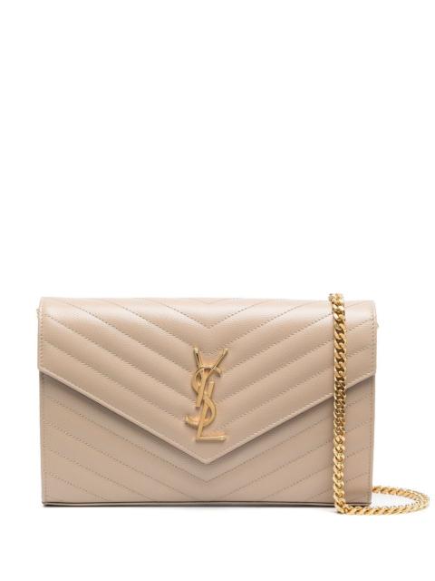 SAINT LAURENT Saint Laurent Cassandre Small Pouch With Chain