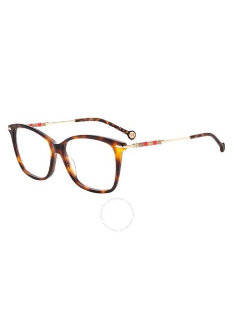 CAROLINA HERRERA Carolina Herrera Demo Square Ladies Eyeglasses CH 0042 005L 54
