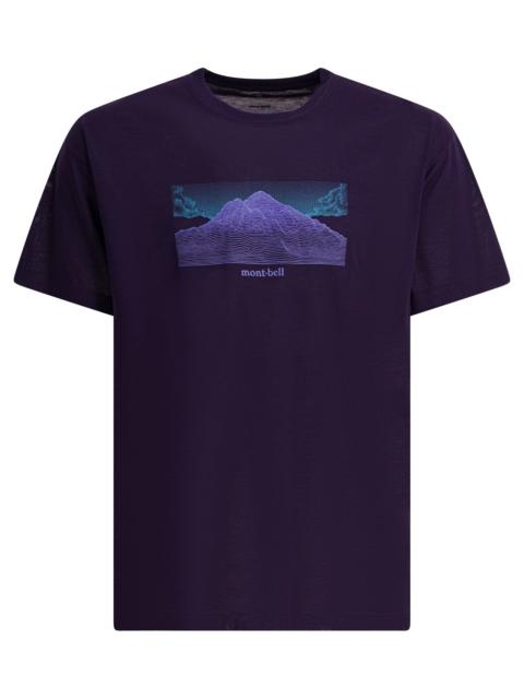 Other Designers Montbell "wickron T Geography" T-shirt