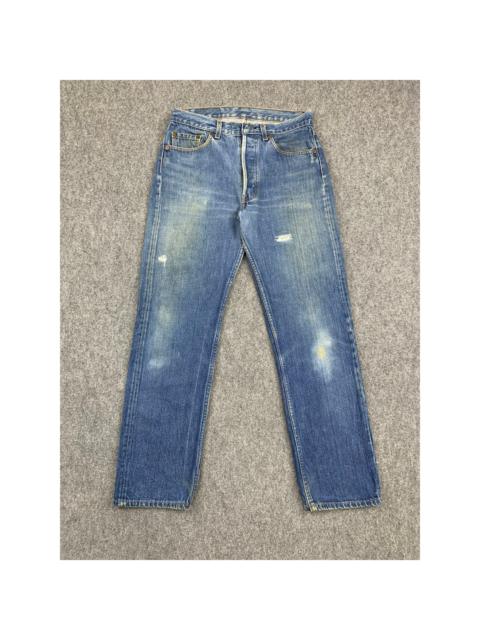 Vintage - Vintage 80s Levis 501 Faded Blue Jeans