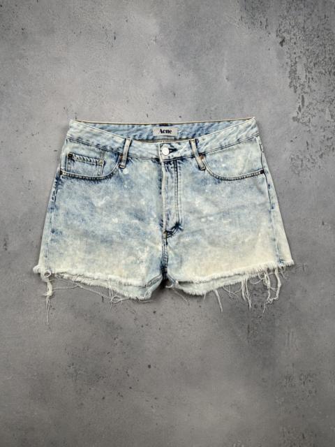 Acne Studios Acne Studios Generic Girl Vintage Acid Wash Denim Shorts W31