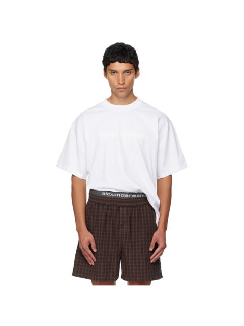 Alexander Wang White Short Sleeve T-shirt