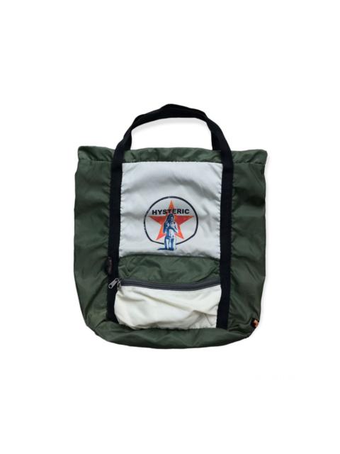 Hysteric Glamour Hysteric Glamour Star Pin Up Girl Totebag Backpacks Nylon