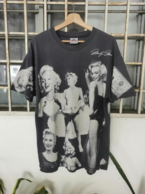 VINTAGE MARILYN MONROE AMERICAN ACTRESS FULL PRINT TEE