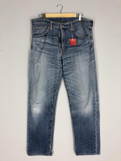 Other Designers Vintage - Vintage Levi's 503 Light Blue Jean Ripped Jean Size 36