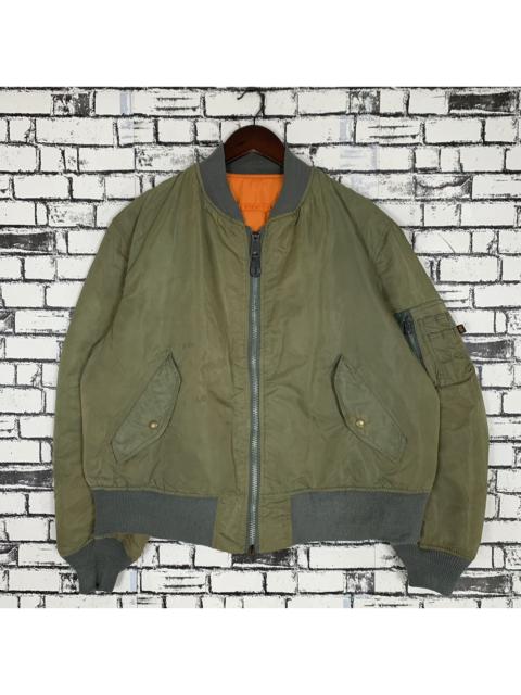 Other Designers Alpha Industries Riversible Flight Jacket Alpha BomberJacket