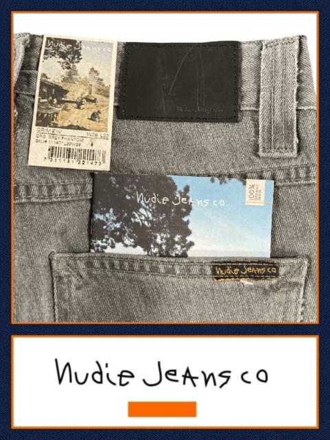 Nudie Jeans Nudie Jeans Grim Tim Organic Grey Phantom W29 L32