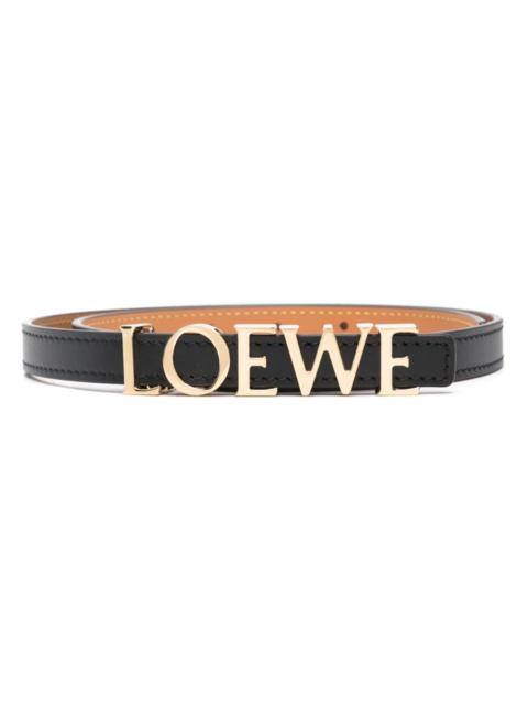 Loewe Loewe Women Loewe Bold Leather Belt