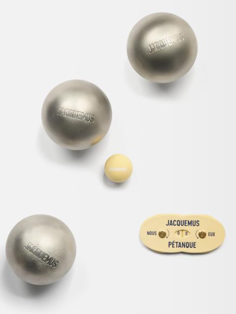JACQUEMUS The pétanque set