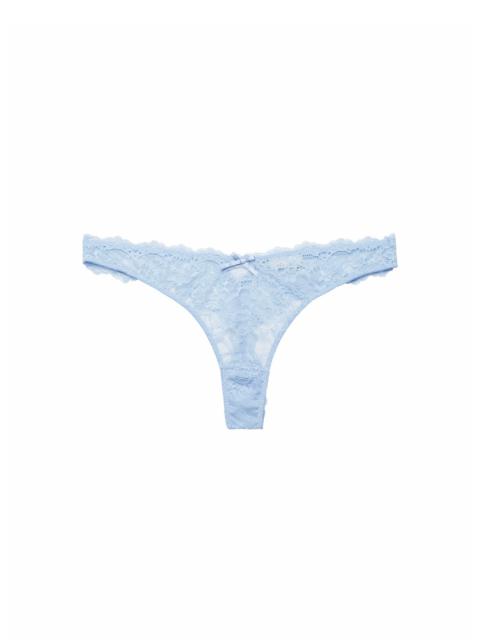 Fleur du Mal Bianca Lace Thong