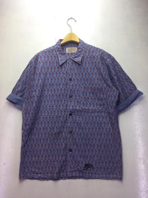 Other Designers Vintage - Vintage Fiorucci Full Print Shirt