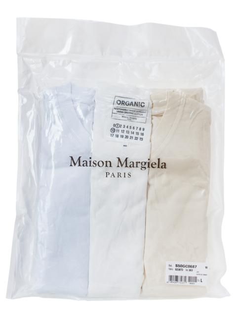 Maison Margiela 3 PACK COTTON T-SHIRTS