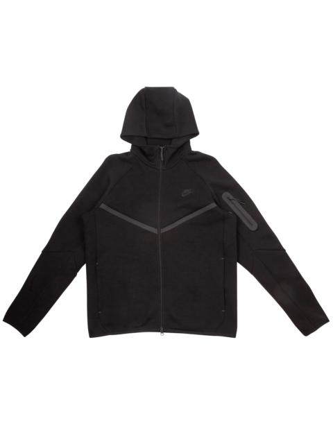 Nike Nike Tech Full Zip Windrunner Hoodie 'Black/Black'