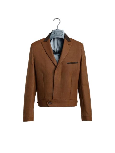 Dior ディオール Men’s Resort 2022 Brown 'Fantasy' Bar Jacket