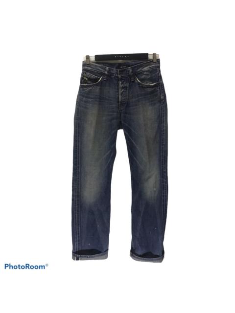 Other Designers Johnbull - JOHN BULL SELVEDGE DENIM DISTRESSED JEANS MADE IN JAPAN