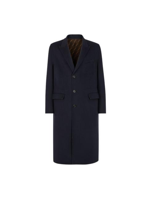 FENDI Fendi Men's Double Wool FF Logo Coat, Brand Size 50 ( US Size 40 )