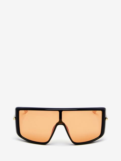 Alexander McQueen T-Bar Visor Sunglasses