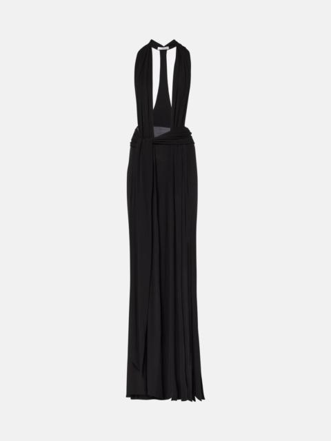 CHRISTOPHER ESBER Trapeze draped jersey gown