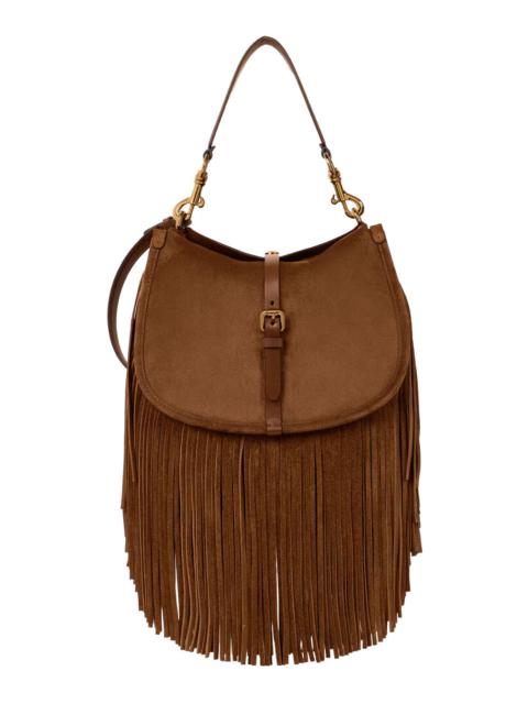 Etro Etro Women Shoulder Bag 'Pony Suede Bag' With Leather Details Brown Women