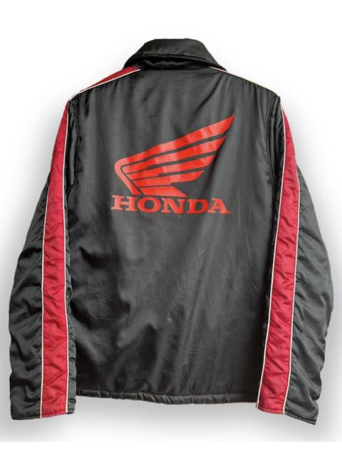 Vintage Carrier With Honda Logo Light Sweater Jacket Japan