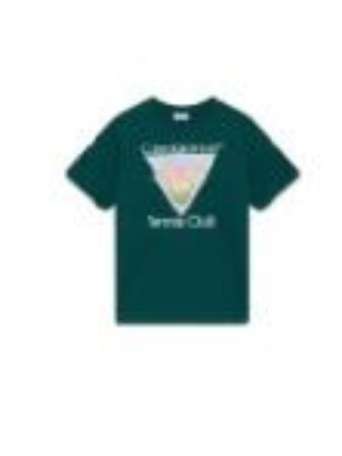 CASABLANCA Casablanca Men Tennis Club Icon Printed Classic T-Shirt