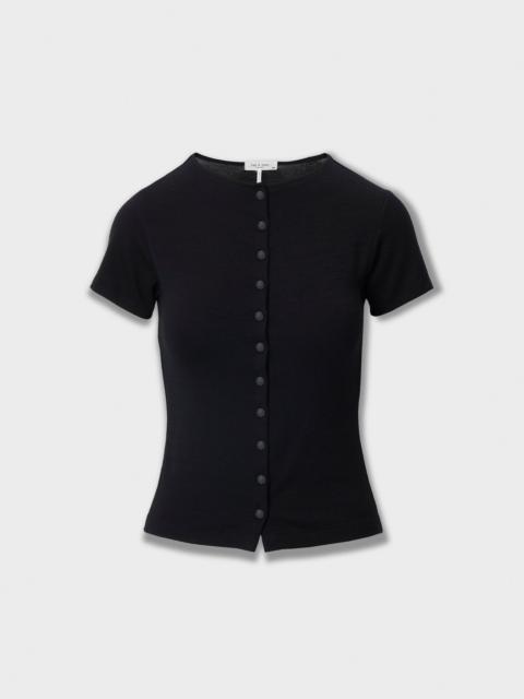 rag & bone The Knit Button Tee