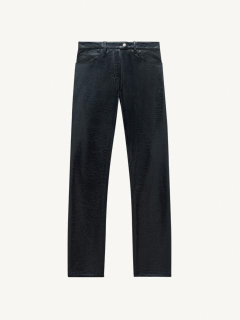 courrèges 5 POCKET REEDITION VINYL PANTS