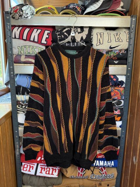 Other Designers Vintage - COOGI style 3D Cable Knitwear TUNDRA Sweater