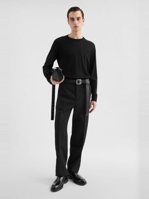 Jil Sander Wool Gabardine Trousers