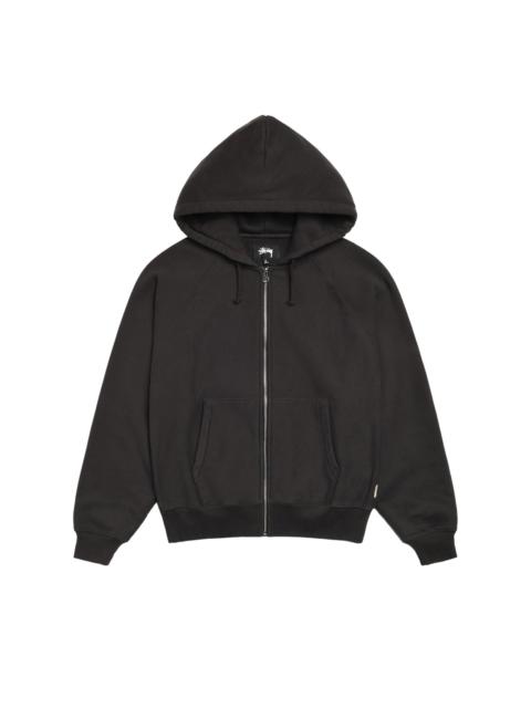 Stüssy Stussy Raglan Zip Hoodie 'Washed Black'