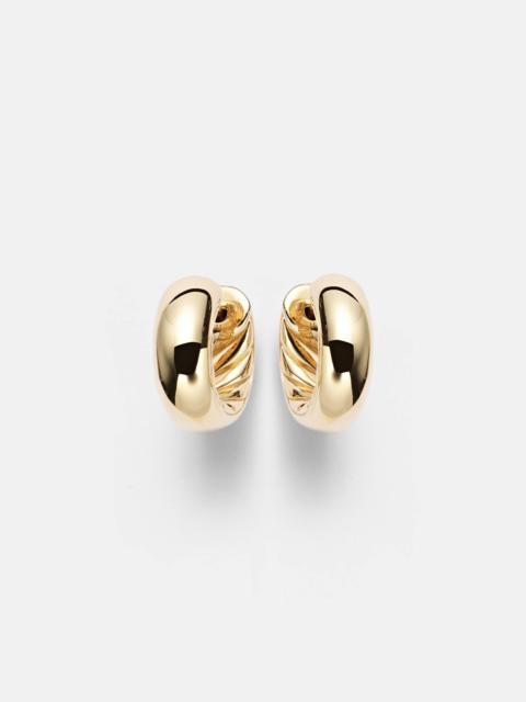 DAVID YURMAN DY Mercer® Micro 18kt gold hoop earrings