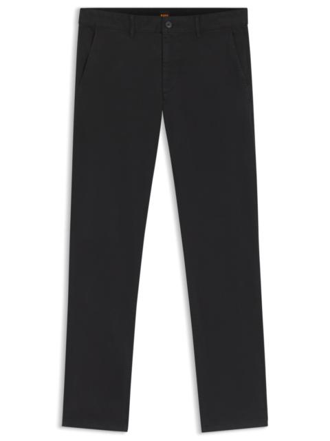 BOSS SLIM-FIT CHINOS IN STRETCH COTTON