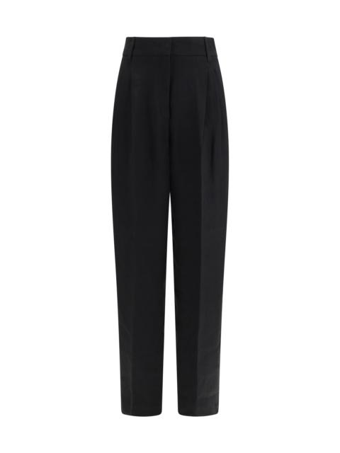 Max Mara Studio Max Mara Studio Mstsumero Pants In Linen Batavia