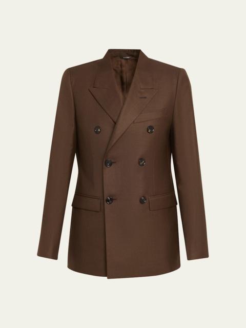 Loro Piana International Double-Breasted Blazer