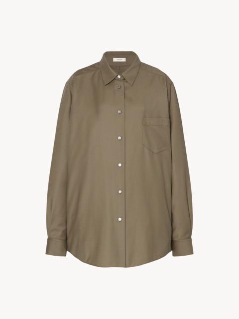 The Row Pino Shirt in Virgin Wool
