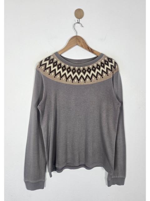 NUMBER (N)INE Number Nine nowhere tribal Aztec Native ortega tee shirt