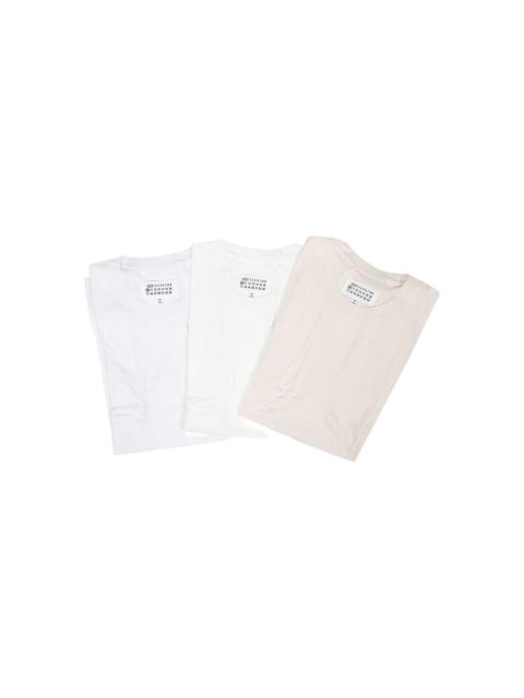 Maison Margiela cotton T-shirt (pack of three)